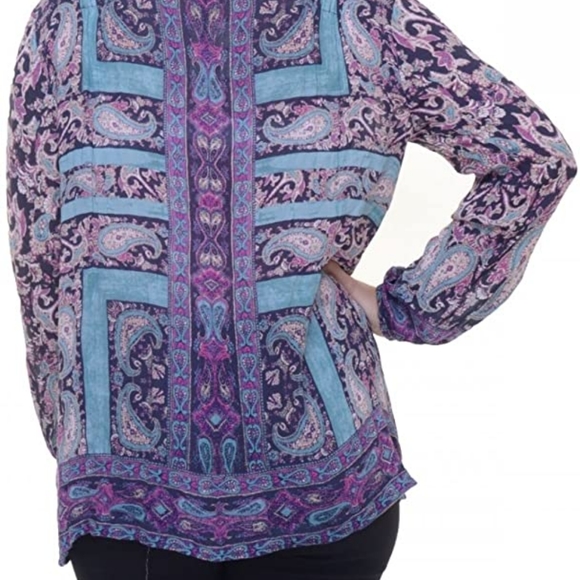 Lucky Brand Moroccan Blouse - Picture 3 of 7
